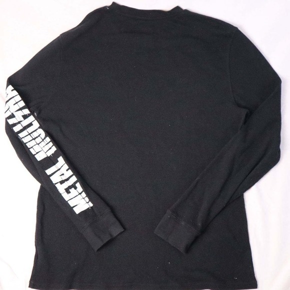 Metal Mulisha Long Sleeves Shirt Thermal Grunge Y2K Vintage Size XL - Picture 4 of 7